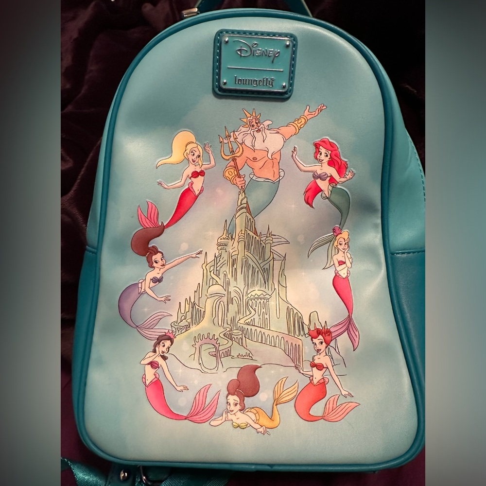 Little Mermaid Loungefly bag